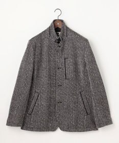 JOSEPH ABBOUD 【キングサイズ・軽量/ストレッチ/イージーケア】ツィーディーフリース ジャケット