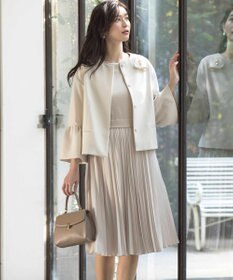 組曲 S 【KUMIKYOKU NAVY】コンフォータブルドレープ ジャケット