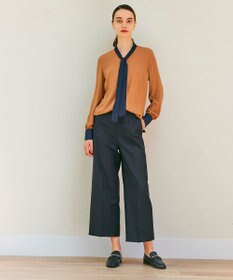 BEIGE， 【WEB限定】MAKALU / ボウタイブラウス