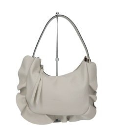 INTER-CHAUSSURES 【RIPANI】サイドフリルホーボーバッグ・ミディ