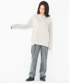 JOSEPH ABBOUD MOUNTAIN 【SPACE／UNISEX】OGコットンボーダークレイジー  カットソー