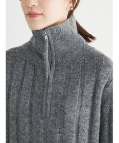 Green Parks ・Ｐｅｔｉｔ　Ｆｌｅｕｒ　ハーフＺＩＰニット