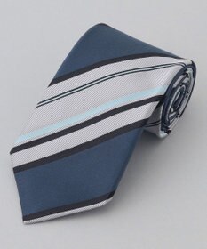 GOTAIRIKU GOTAIRIKU別注【日本製】シルク ネクタイ_レジメンタル