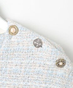 自由区 【Precious 5月号掲載】【カトリエムブーケ】Couleur tweed ツイードワンピース