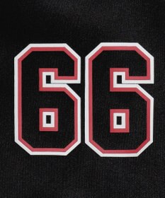 WEGO VネックナンバリングサテンBIGスウェット