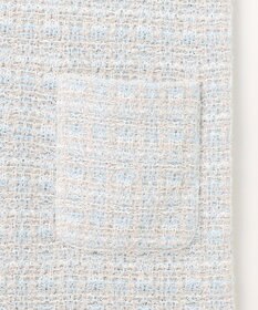 自由区 【Precious 5月号掲載】【カトリエムブーケ】Couleur tweed ツイードワンピース