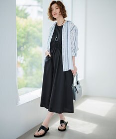 23区 【Oggi8月号掲載/洗える】LIBECO ベーシック シャツ