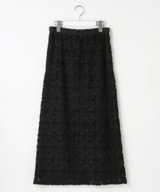 自由区 テープエンブロイダリー スカート