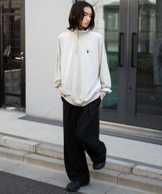 WEGO 【WEB限定/25年秋冬新作/ユニセックス着用ITEM】別注USPOLOハーフZIPPO