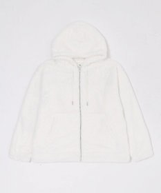 WEGO 【ユニセックス着用ITEM/MLサイズ展開】エコファーグラフィックブルゾン