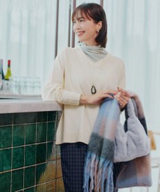 Tiaclasse L 【安田美沙子さん着用・洗える】T/R両面起毛ストレッチパンツ