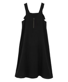 CRAFT STANDARD BOUTIQUE 前後2WAY麻調パネルワンピース