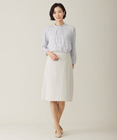 J.PRESS LADIES 【WEB限定カラーあり・洗える】セラテリーダブルクロス フレアー スカート