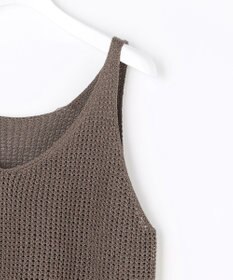 自由区 ペーパーコットンメッシュ ベスト