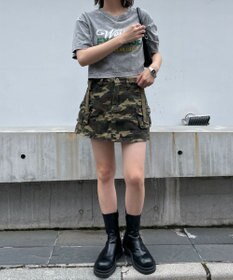 WEGO ヴィンテージウォッシュショートT