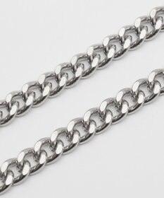 WEGO 【ユニセックス着用ITEM】チェーン付きスーパーバギーデニムショーツ