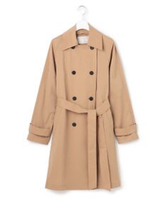 ICB 【2WAY仕様】メモリーストレッチタフタ トレンチコート