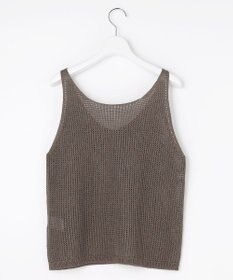 自由区 ペーパーコットンメッシュ ベスト