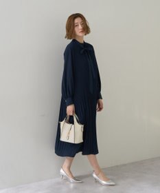 YECCA VECCA マルチwayプリーツワンピース