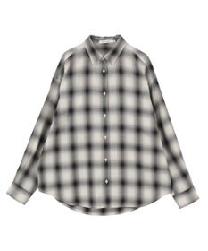 AMERICAN HOLIC 【イージーケア】　チェックバックタックシャツ