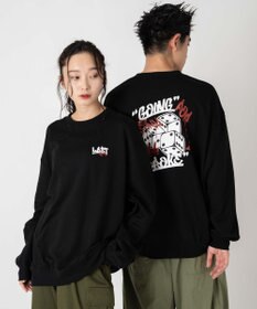 WEGO 【ユニセックス着用ITEM/SMLサイズ展開】アソートグラフィックプルオーバー