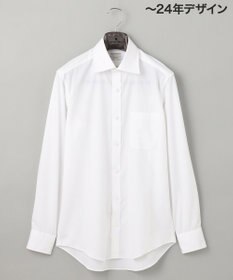 GOTAIRIKU 【形態安定】PREMIUMPLEATS_セミワイドカラー _織柄_通年ドレスシャツ(25年秋冬モデル)