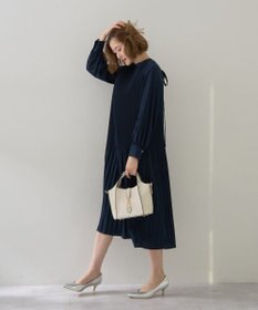 YECCA VECCA マルチwayプリーツワンピース