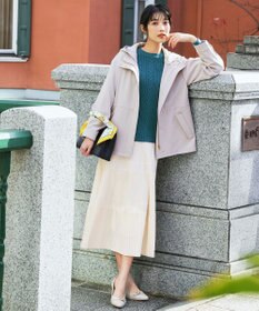 ANY SIS プリーツ切替 スカート