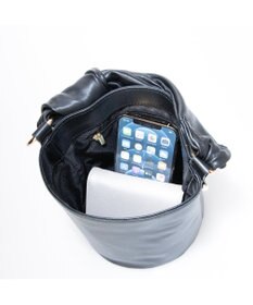 UNBILLION VERYコラボ ペルケ perche / リボンハンドル2WAYバケツショルダーバッグ