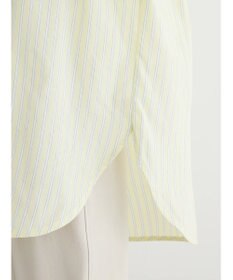 Green Parks イージーケア　ドビーストライプシャツ