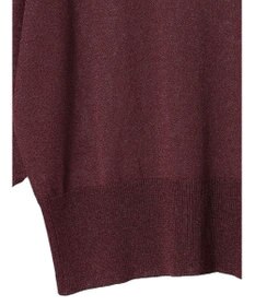 Green Parks ・ＥＬＥＮＣＡＲＥ　ＤＵＥバックパールシアー５分ニット