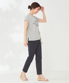 ANY SIS フレンチスリーブロゴ スウェット