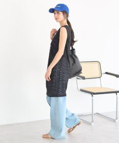 earth music&ecology 【2WAY】レースギャザーワンピース