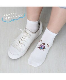 Mother garden しろたん 靴下 2足セット 〈顔ぼんミルク柄 顔ぼんおにぎり柄〉 13cm~16ｃｍ 17cm~20ｃｍ 21cm~24ｃｍ