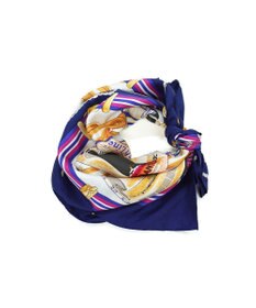 Marca ＜秋の新作！＞【 Marcaオリジナル】ボヤージュ 大判 シルクツイル スカーフ