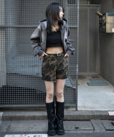 WEGO ツイルマイクロショートパンツ