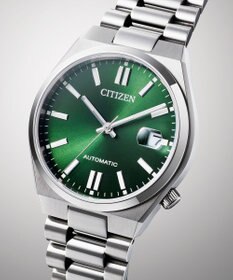 CITIZEN 【TSUYOSA 37mm】深みのあるグリーンのメカニカルウオッチ NJ0200-50X