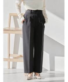 AMERICAN HOLIC 美・美・美あったかタックワイドパンツ