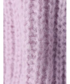 earth music&ecology ヘアリーショートニットカーディガン