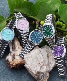 CITIZEN 【TSUYOSA 37mm】深みのあるグリーンのメカニカルウオッチ NJ0200-50X