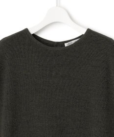 23区 【STORY7月号掲載/洗える】コットンアセテート バックボタン ニット