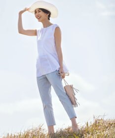 UNFILO L ハイストレッチ カラーパンツ