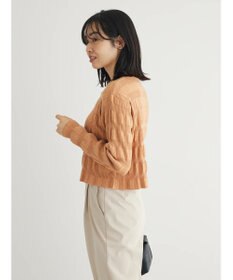 Green Parks ・ＡＮＤ　ＳＥＡＲＣＨ　ラメランダムリブカーディガン