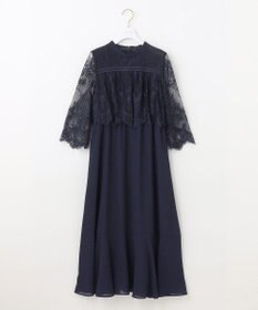 ANY SIS 【洗える】レーシーケープ ドレス