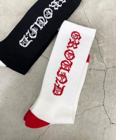 WEGO ロゴデザインソックス（R）