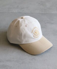 CRAFT STANDARD BOUTIQUE エンブレム刺繍バイカラーキャップ