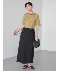 AMERICAN HOLIC ミジンボーダーカットプルオーバー