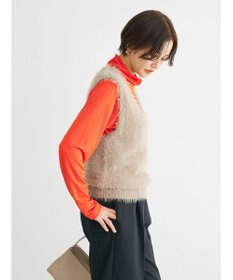 Green Parks ・Ｐｅｔｉｔ　Ｆｌｅｕｒ　シャギーニットベスト