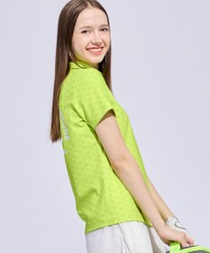 PW CIRCULUS 【WOMEN】エレファント ドットモックネック  ゴルフウェア レディース