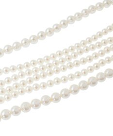 Green Parks ・ＨＡＬＦ　ＴＩＭＥ　パール３連ネックレス（金属フ